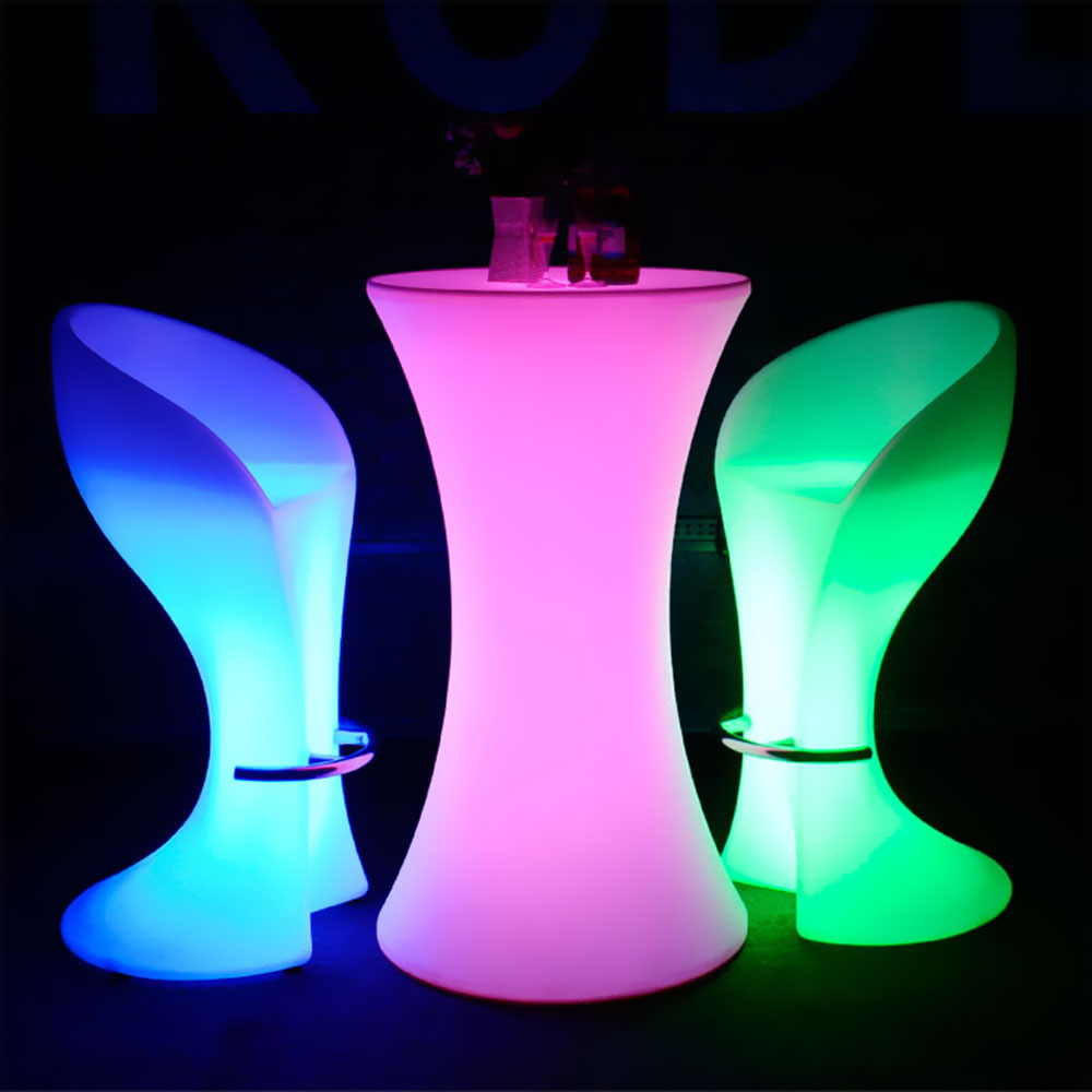 LED Skirt Bar Chair