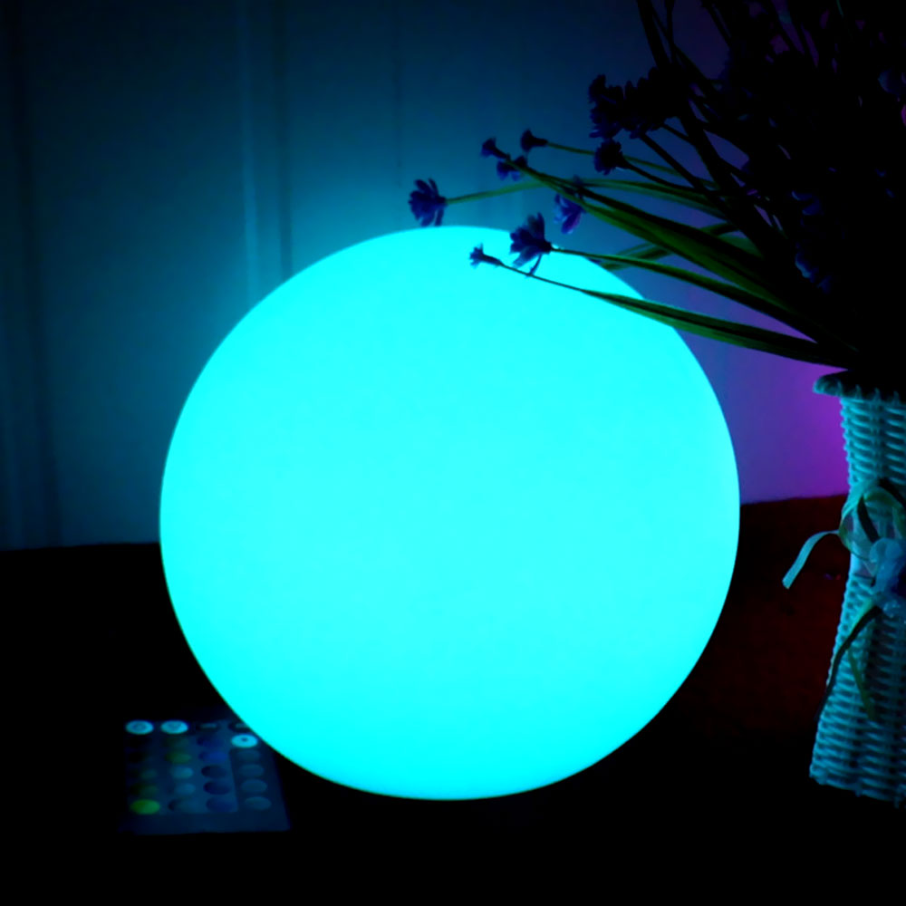 kuno 12 inch light ball for decorating with color changing
