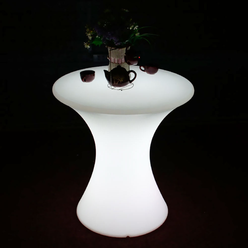 LED Round Cocktail Bar Table
