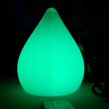LED Waterdrop Shaped Light for restaurant table decor