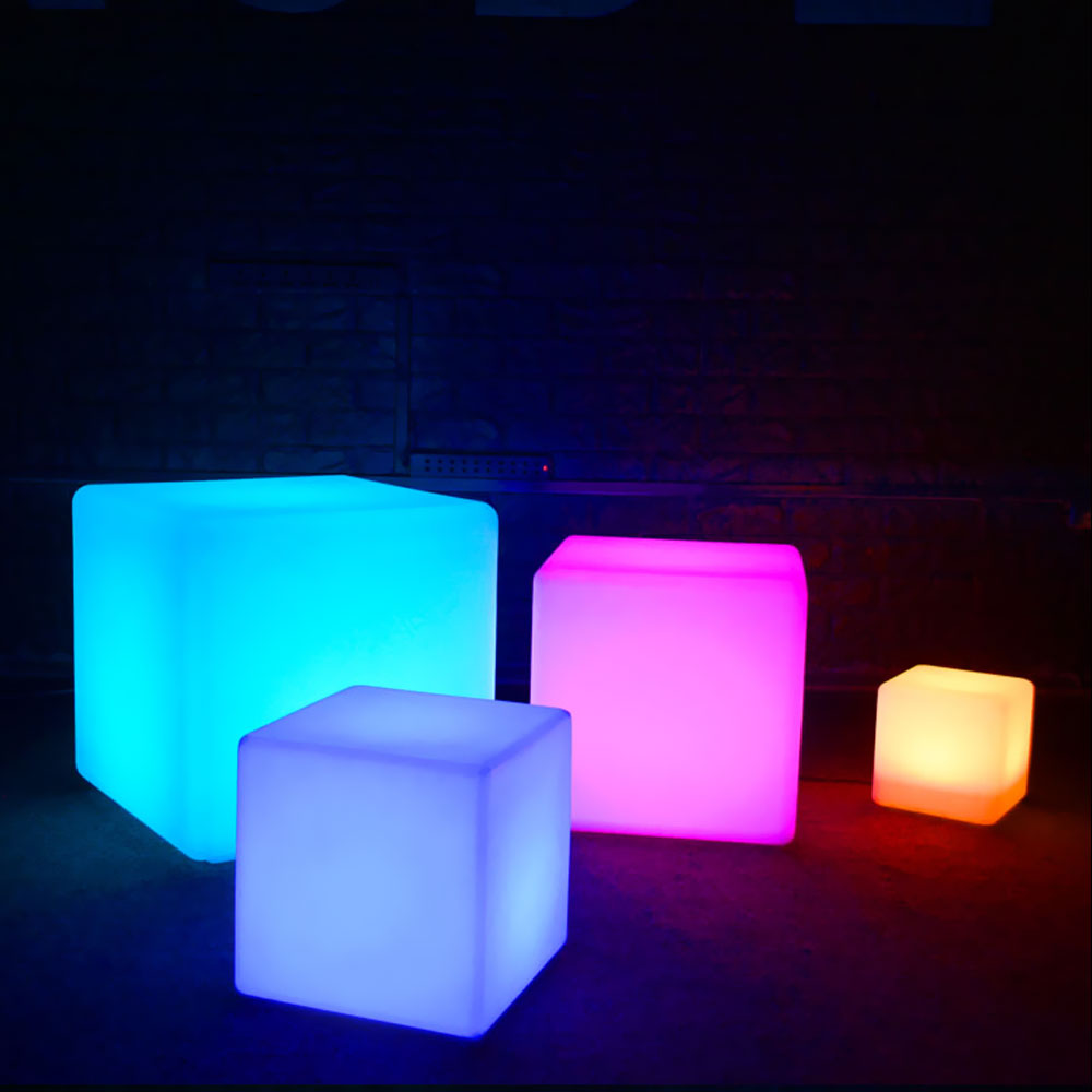 LED Glow Furniture LED Bend stool – KUNO