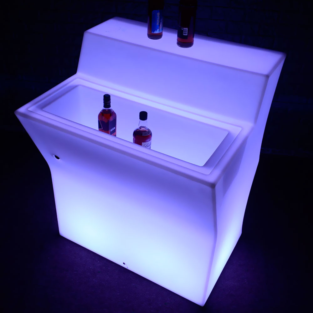 Wave-shape LED Bar Counter