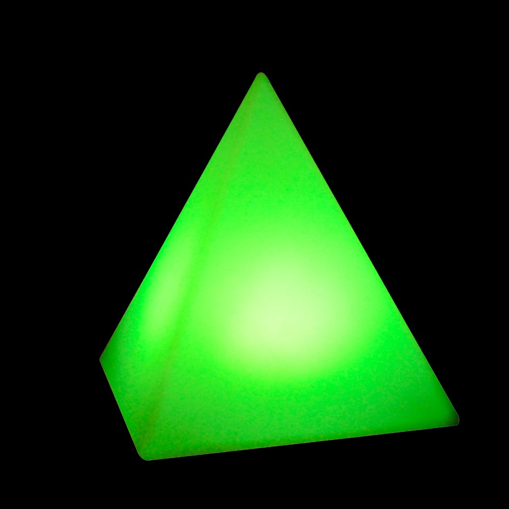 Led Pyramid Shaped glow mood Light