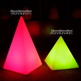 Led Pyramid Shaped glow mood Light