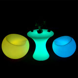 led glow furniture led apple stool